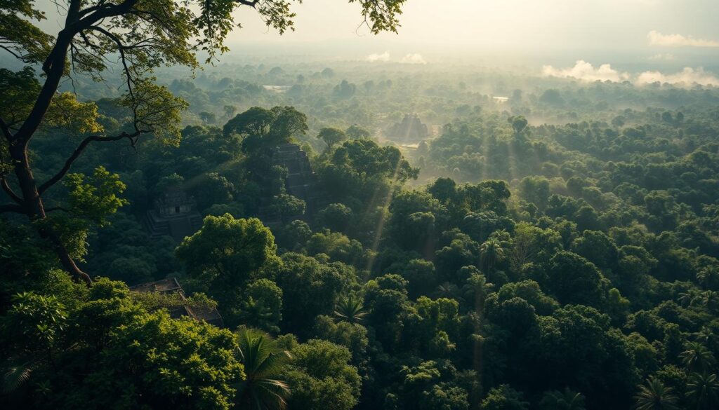 LiDAR Technologie Dschungel Maya Städte