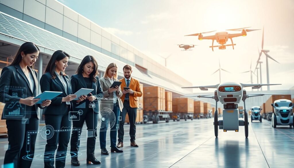 Logistik 4.0 intelligente Transportwirtschaft