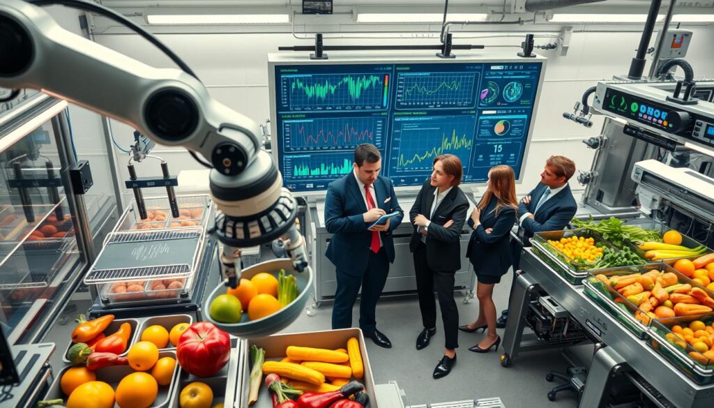 Machine Learning Lebensmittelindustrie automatisierte Analyse