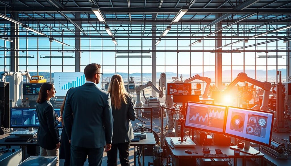 Machine Learning Produktion mit Produktionsdaten