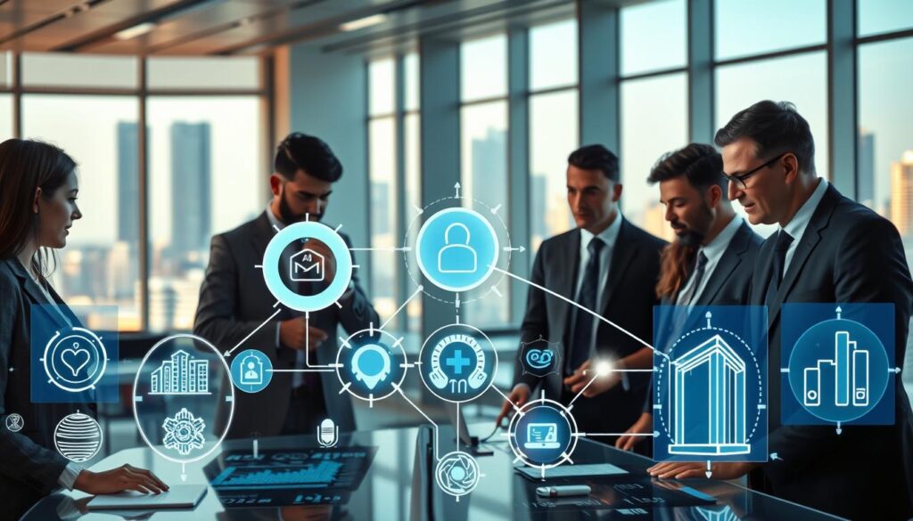 Machine Learning Prozesse und intelligente Automatisierung in verschiedenen Geschäftsbereichen
