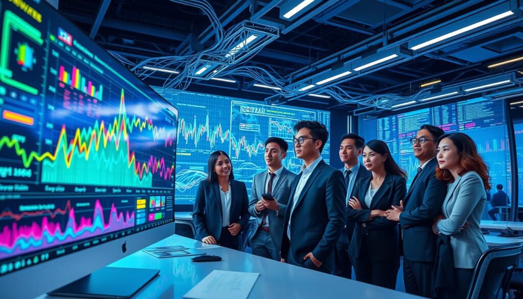 Machine Learning Visualisierung und Mustererkennung in Datenanalyse
