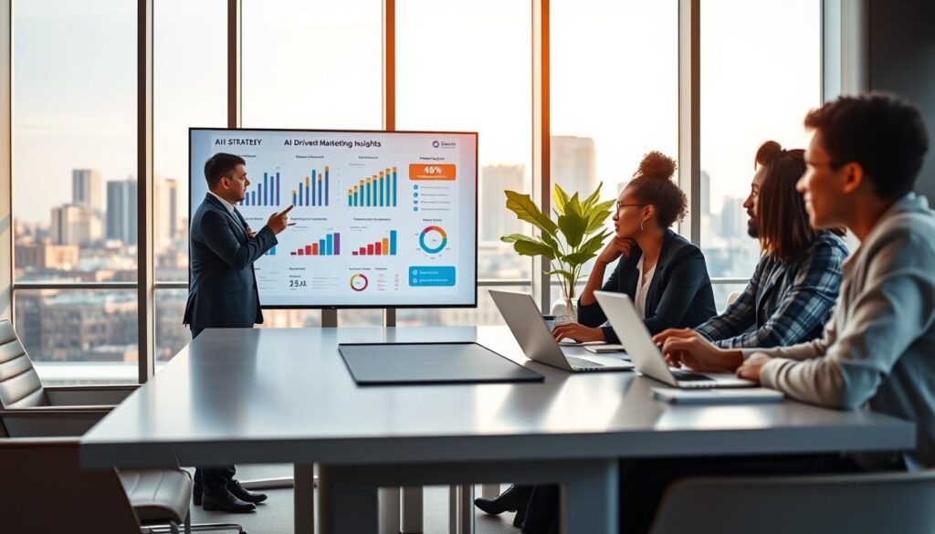 Marketingstrategie KI und Content-Marketing für Unternehmen