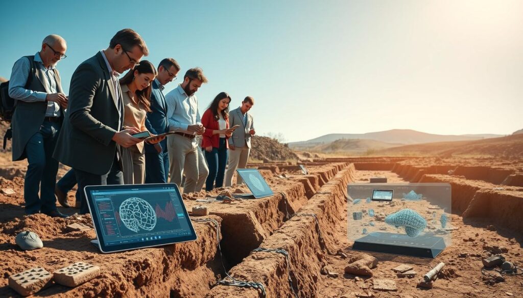 Maschinelles Lernen Archäologie Deep Learning Ausgrabungen