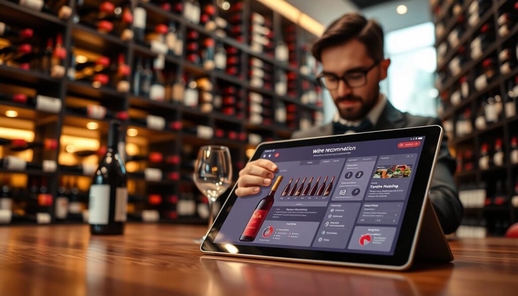 Maschinelles Lernen Wein und KI-Algorithmen bei der Weinempfehlung