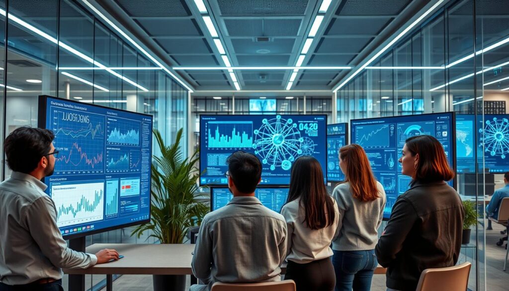 Maschinelles Lernen und Datenanalyse KI für Unternehmenseffizienz