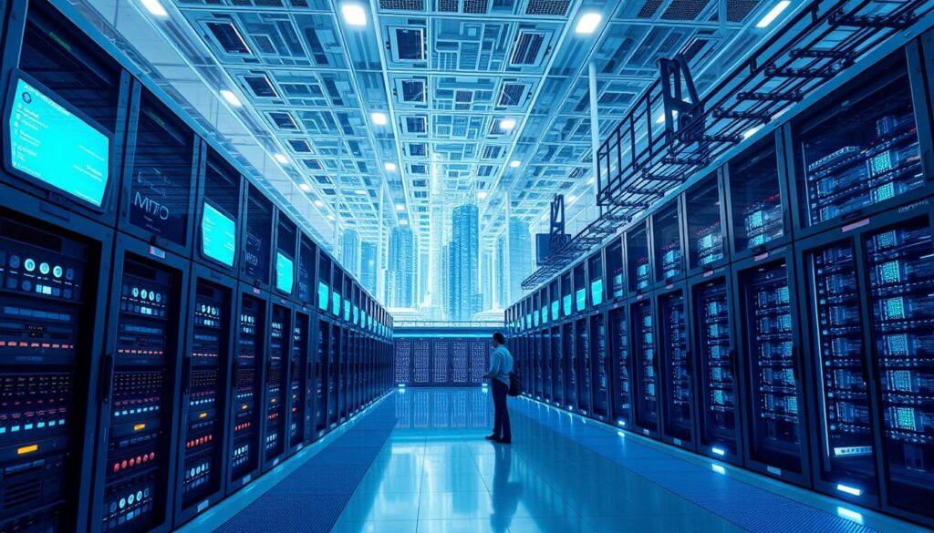 Mega-Datenzentren KI-Infrastruktur Rechenleistung