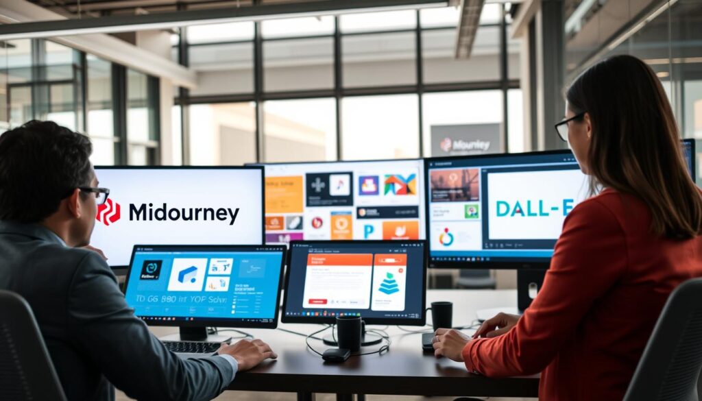 Midjourney und DALL-E KI Design Tools für visuelle Gestaltung Midjourney und DALL-E KI Design Tools für visuelle Gestaltung