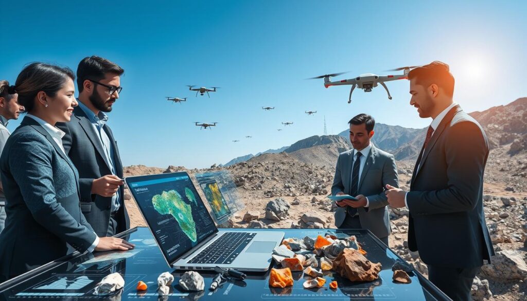 Mineralexploration mit künstlicher Intelligenz und datengetriebener Exploration