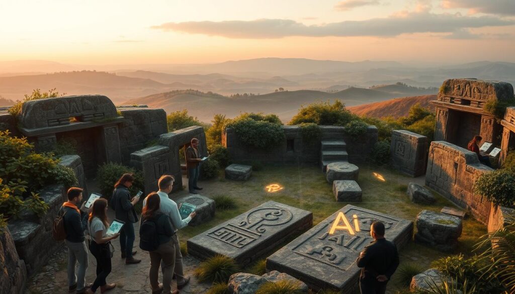 Mustererkennung Archäologie und KI-Analyse