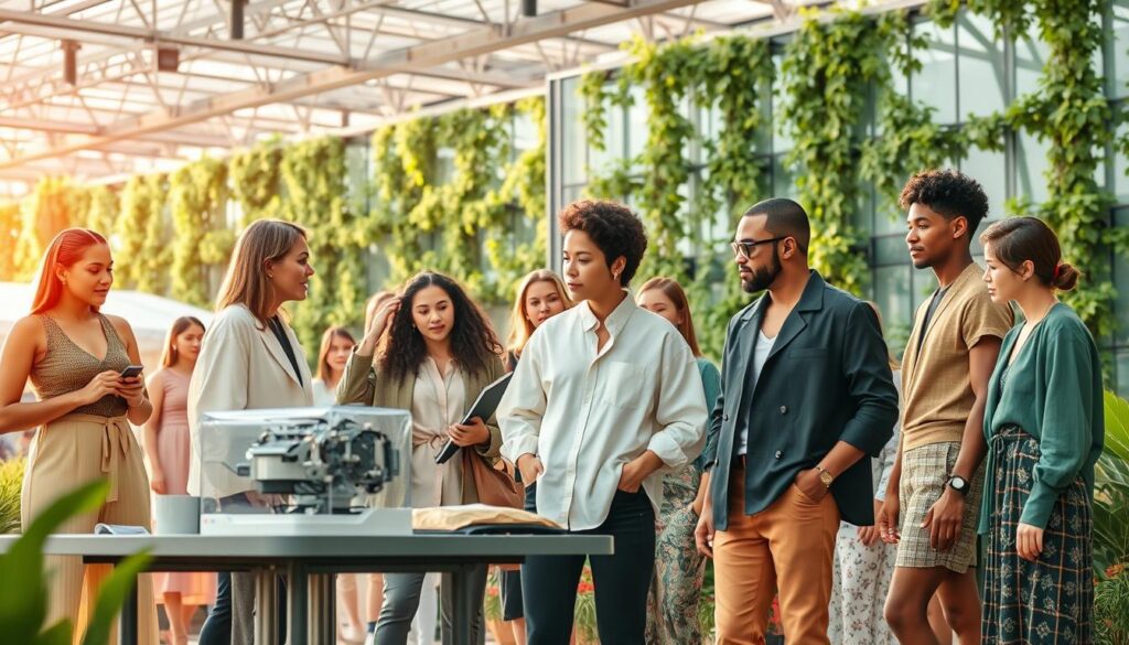 Nachhaltige Mode KI und grüne Technologie in der Modebranche