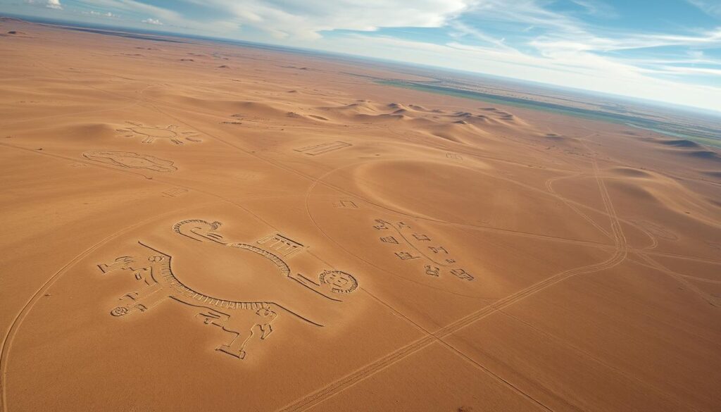 Nazca-Linien KI-Entdeckung neue Geoglyphen aus der Luft