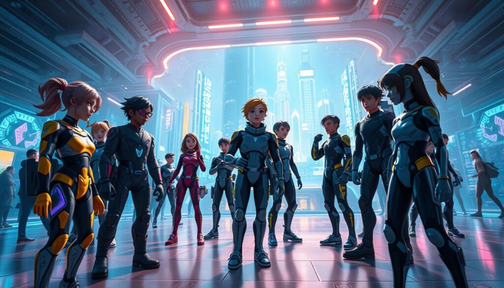 Neo-NPC-Charaktere mit künstlicher Intelligenz im Gaming