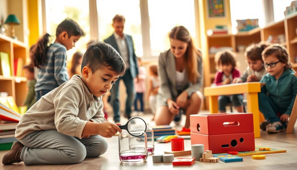 Neugierde fördern kognitive Entwicklung Kinder