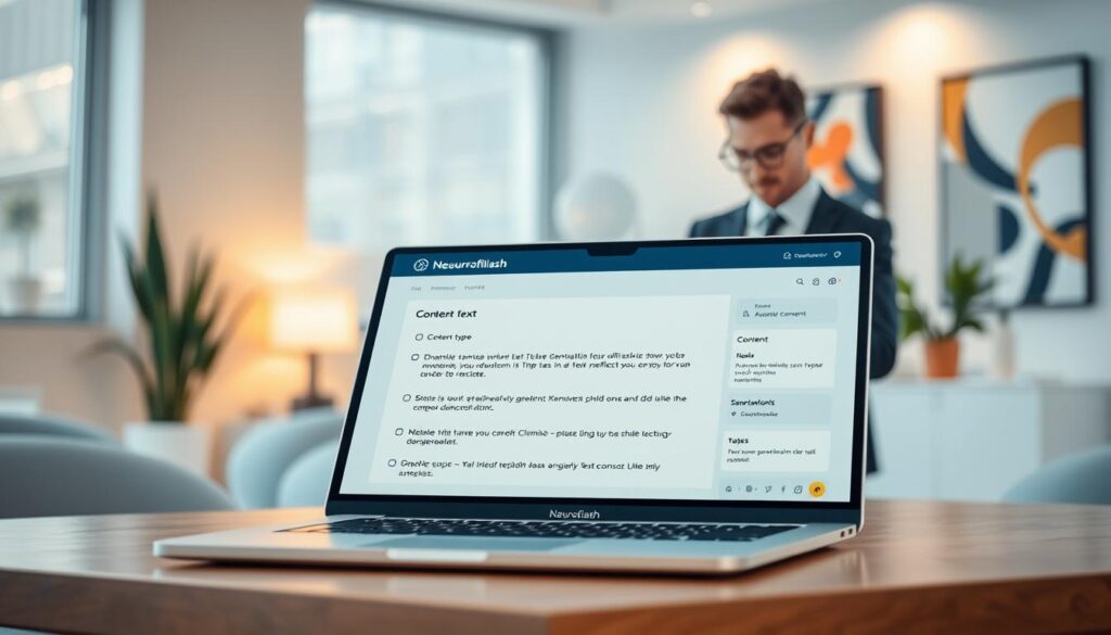 Neuroflash Deutschland KI-Textgenerierung Interface