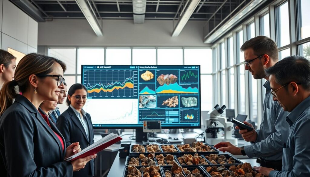 Neuronale Netze zur Analyse von Gesteinsproben in der Mineralexploration