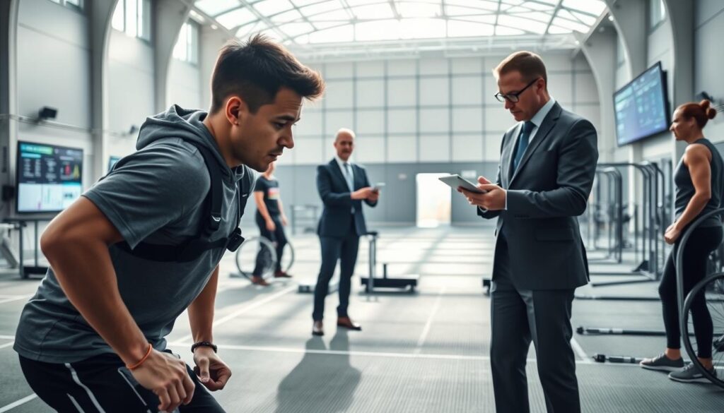 Olympiastützpunkt Technologie für paralympischen Weitsprung