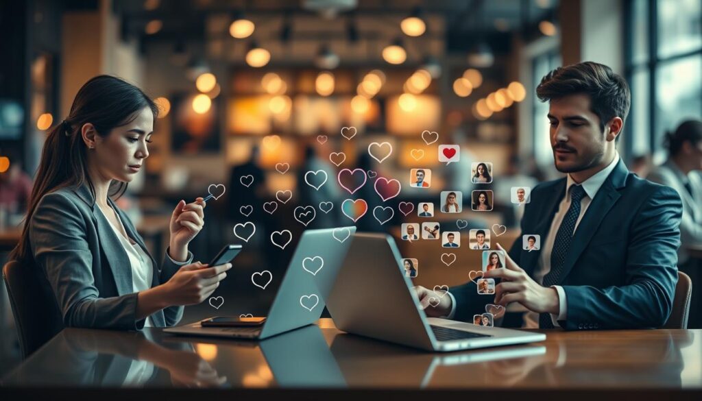 Online-Dating Paradoxon und Beziehungsfindung