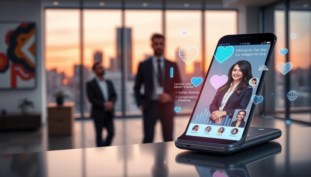 Online-Dating Plattformen mit künstlicher Intelligenz