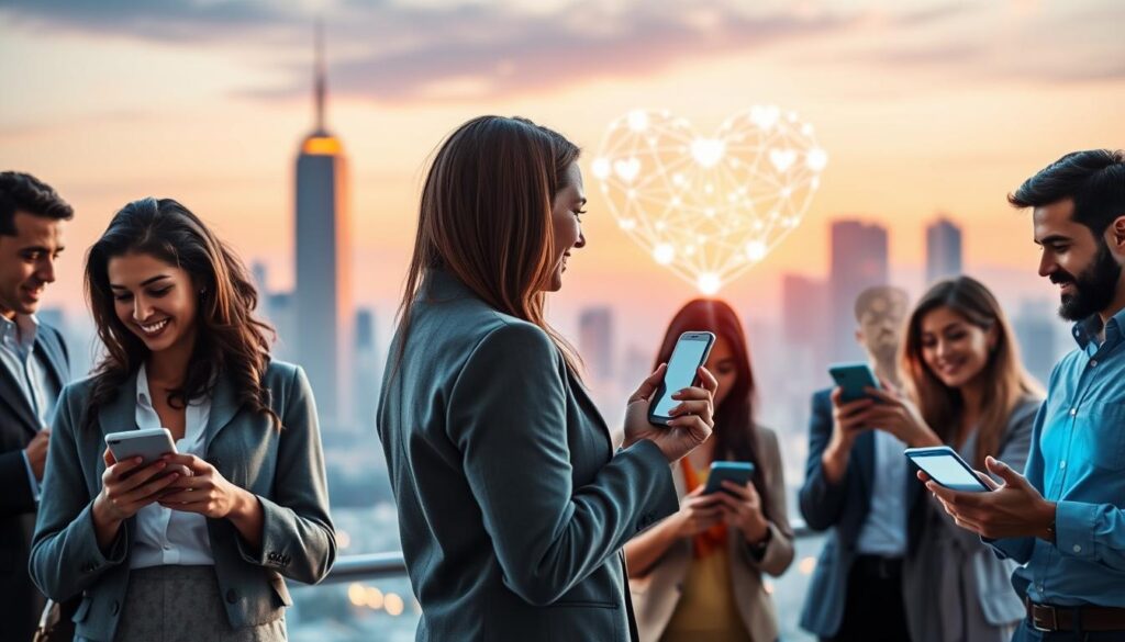 Online-Dating Psychologie und digitale Partnersuche