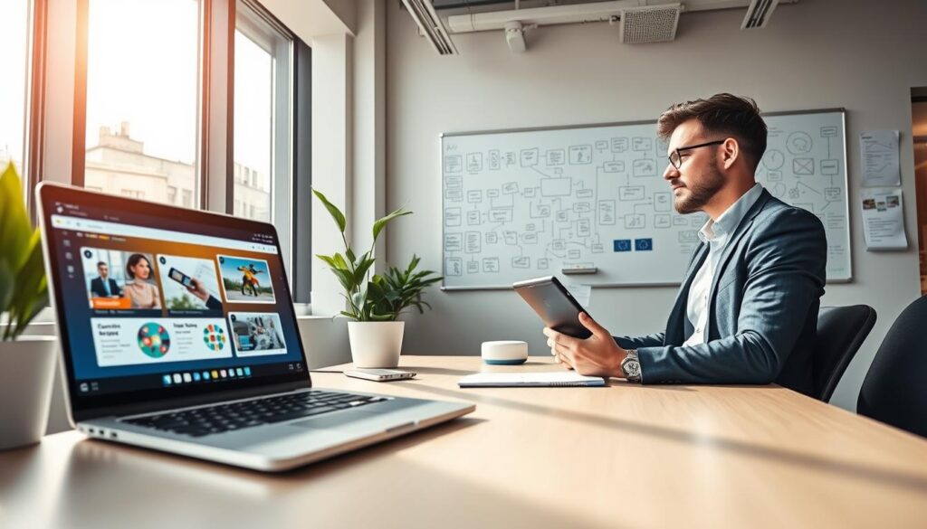 Online-Kurse KI-gestützt Strukturierung und Automation