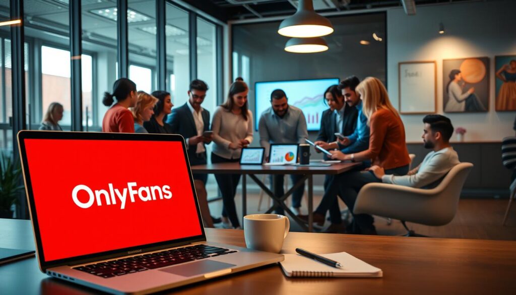 OnlyFans Geschäftsmodell und Content-Plattform