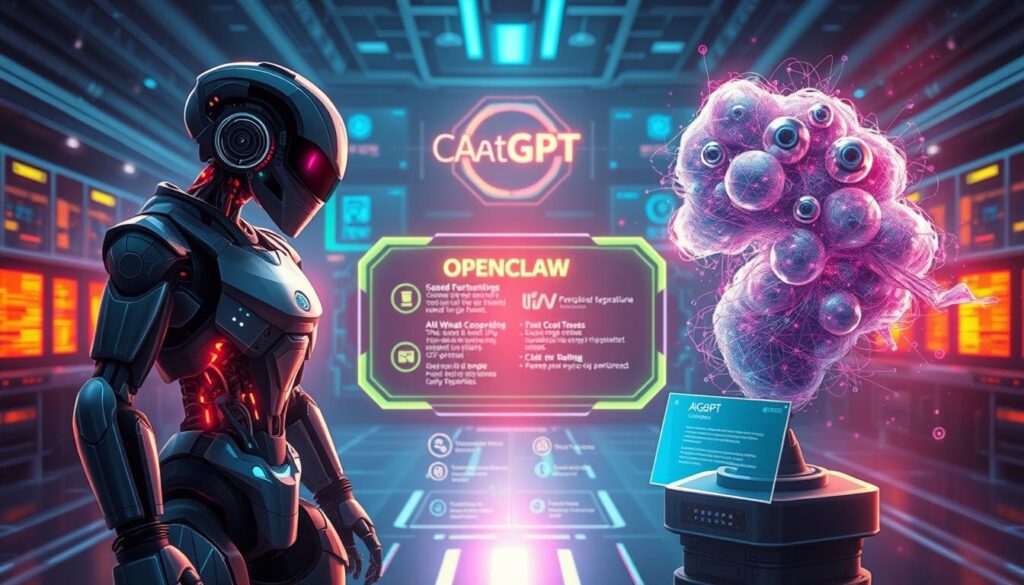 OpenClaw vs ChatGPT Vergleich der KI-Systeme