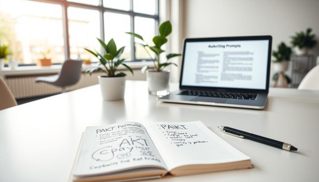 PAKT-Formel für effektive Copywriting Prompts