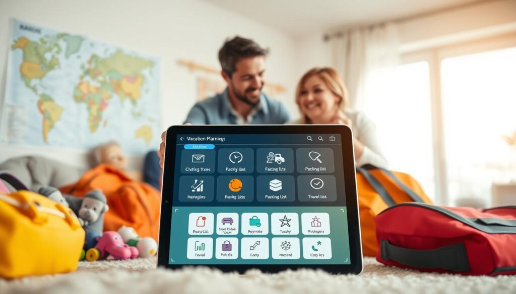 Packliste Generator für Familienreisen mit KI