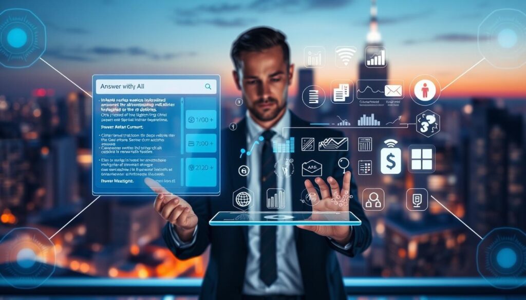 Perplexity AI Antwortmaschine mit Quellenverweisen