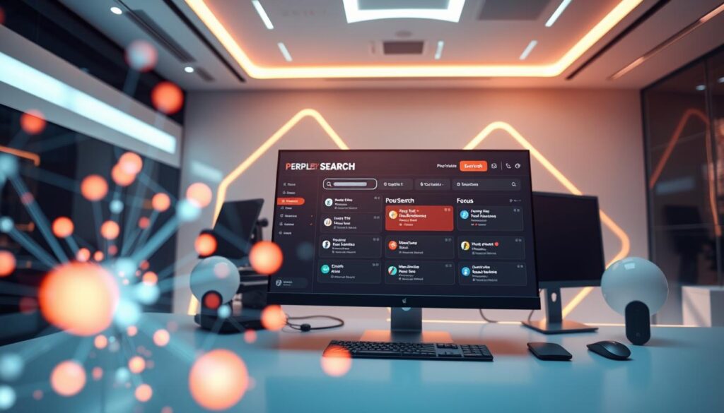 Perplexity AI Funktionen Quick Search Pro Search Focus Modi