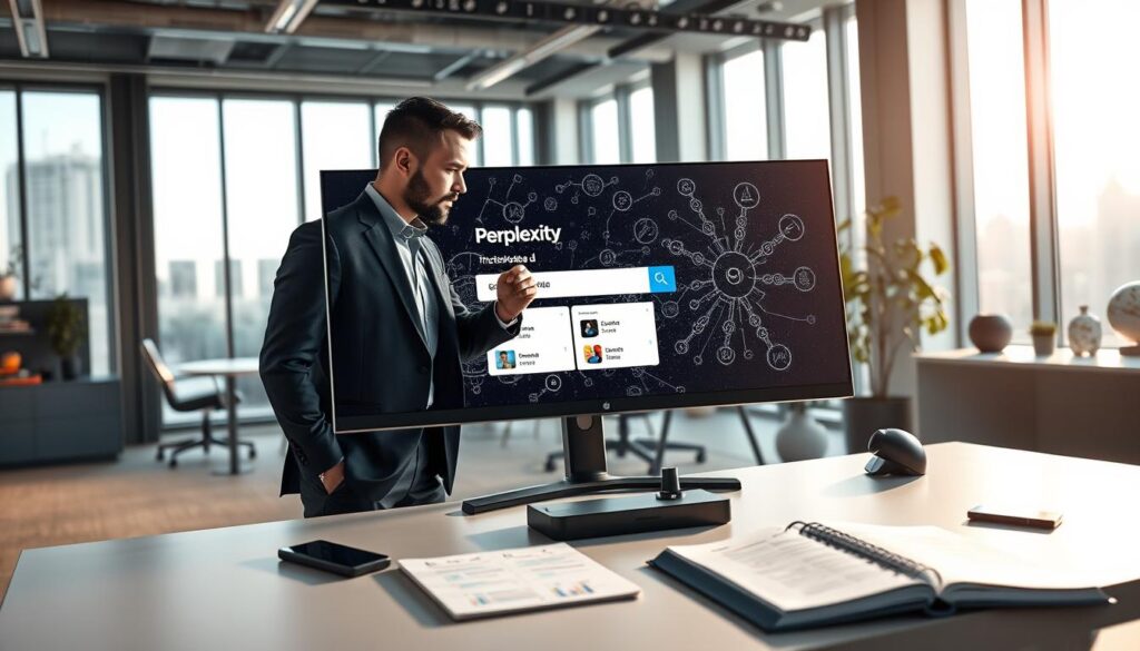 Perplexity Comet AI-Browser mit intelligenten Suchfunktionen