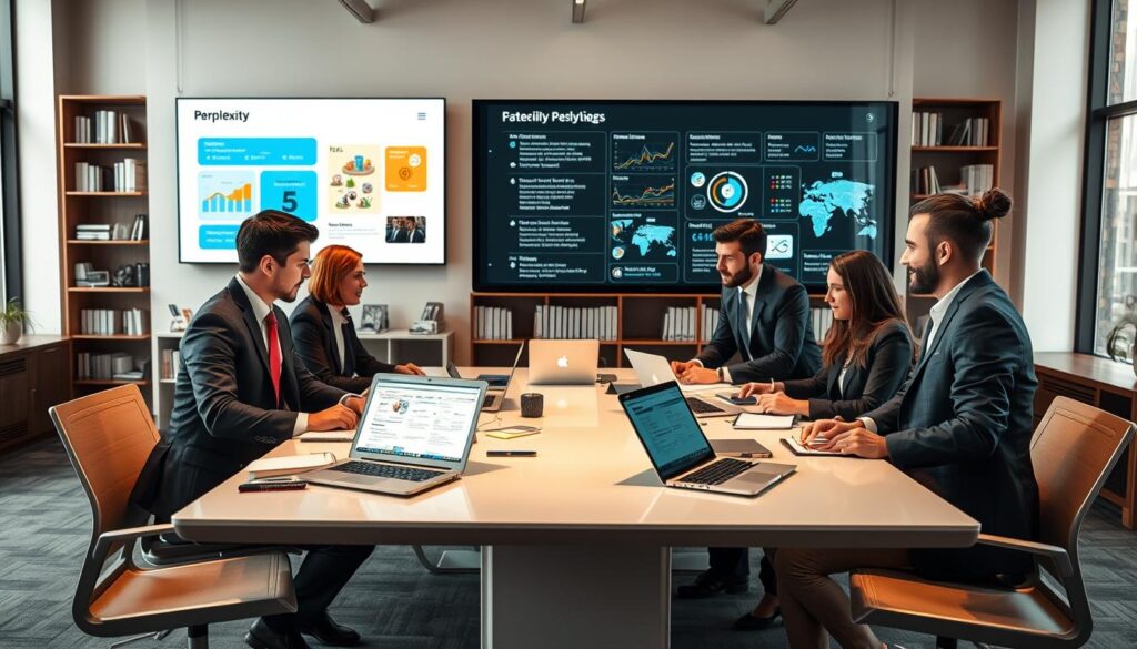 Perplexity Funktionen für journalistische Recherche