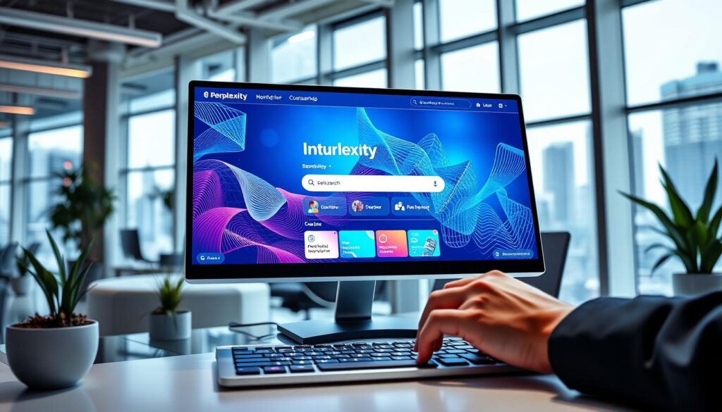 Perplexity KI Suche Interface und Nutzererlebnis