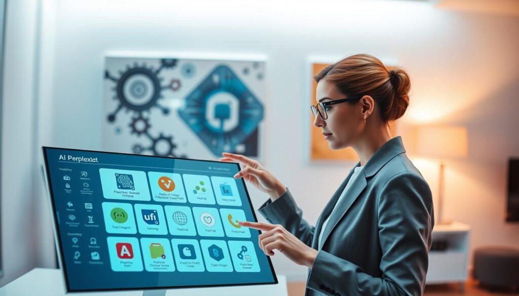 Perplexity Modelle Auswahl Interface