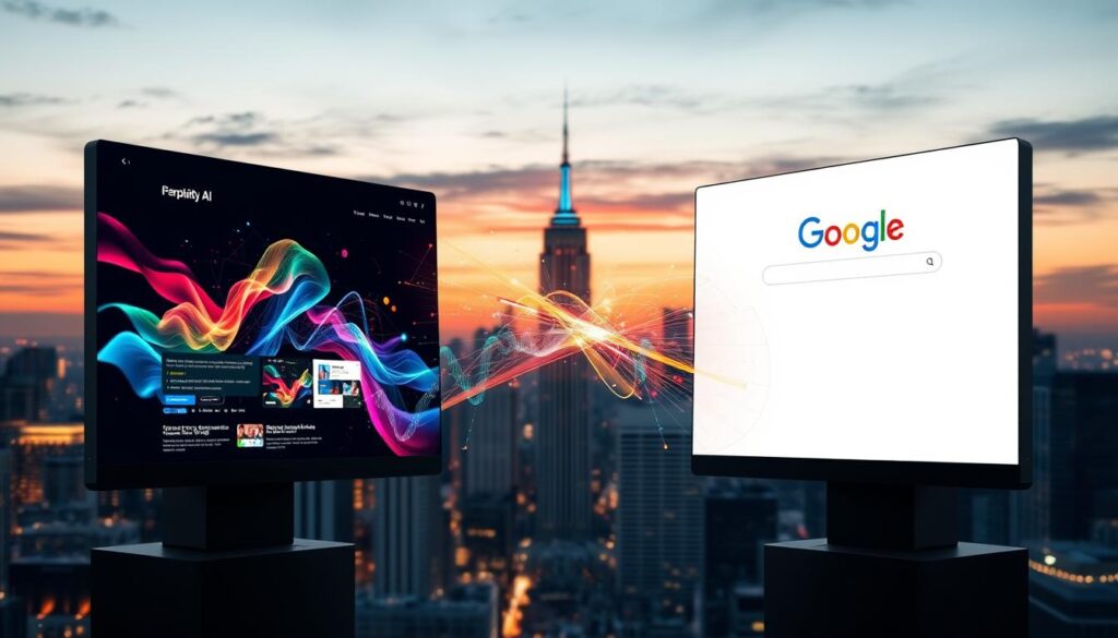 Perplexity vs Google KI-Suchmaschine Vergleich