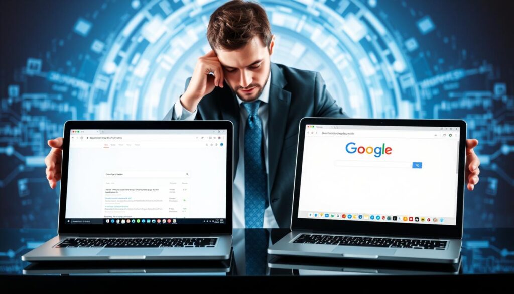 Perplexity vs Google Suchmaschinen-Vergleich Perplexity vs Google Suchmaschinen-Vergleich