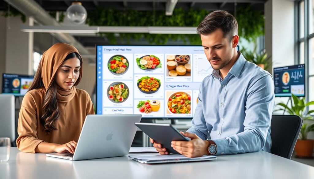 Personalisierte Ernährung und vegane Ernährung durch KI