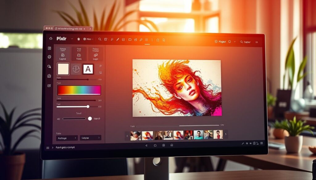 Pixlr Bildbearbeitung KI Browser-basiert