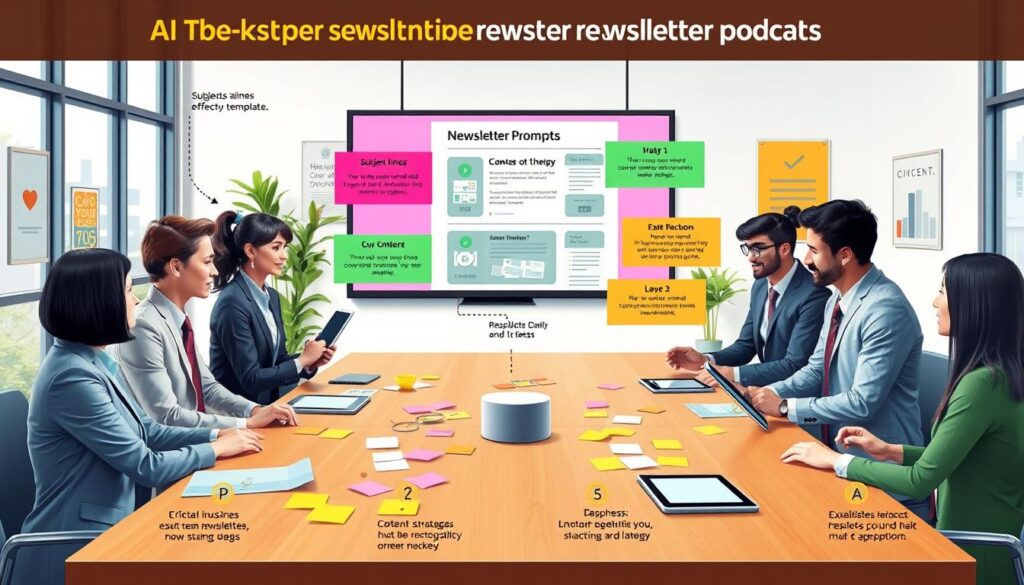 Prompt Engineering Struktur für Newsletter-Erstellung