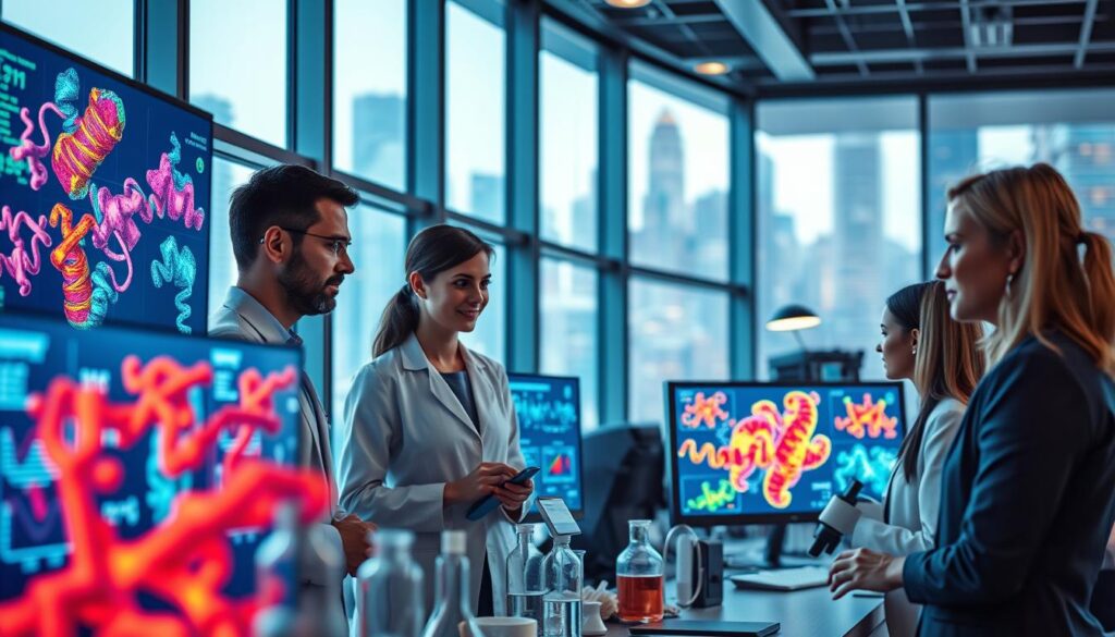 Proteinstrukturvorhersage mit AlphaFold und molekulare Analyse