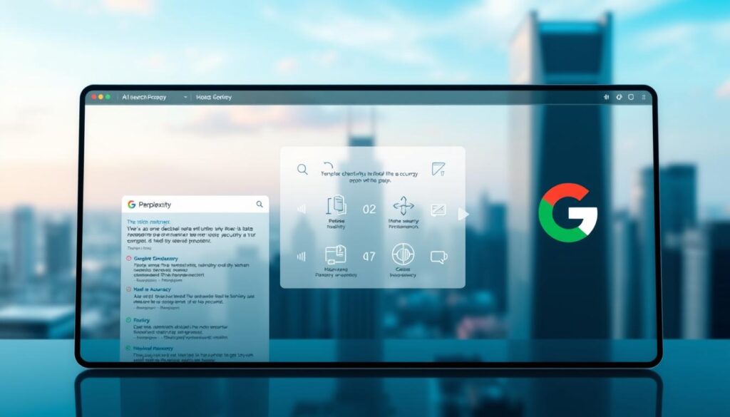 Quellenangaben KI Vergleich Perplexity Google