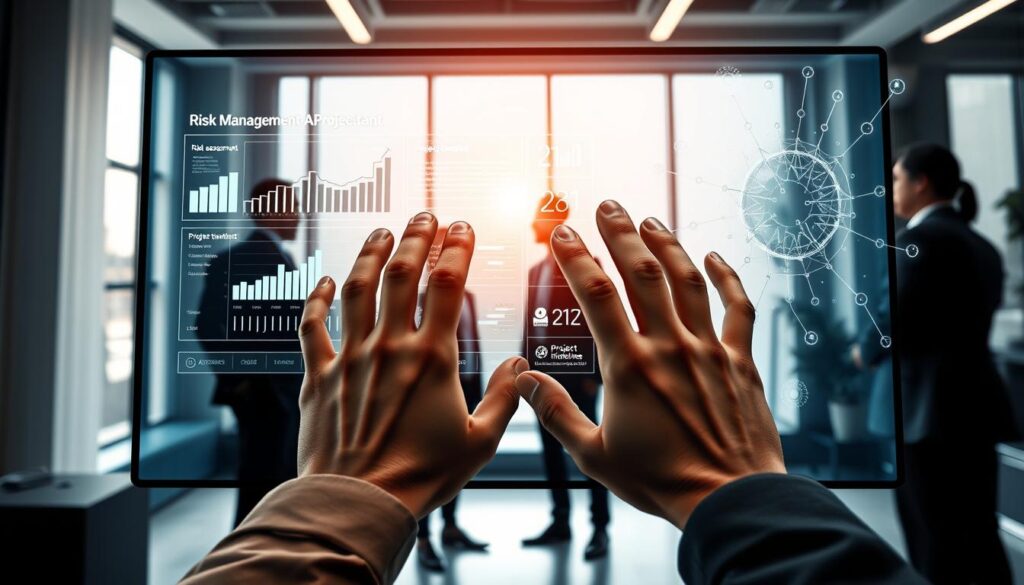 Risikomanagement KI Projektassistent Menü