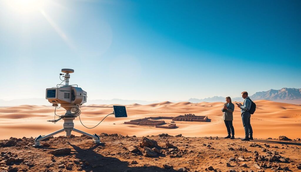 SAR Technologie und KI-gestützte Kartierung archäologischer Stätten