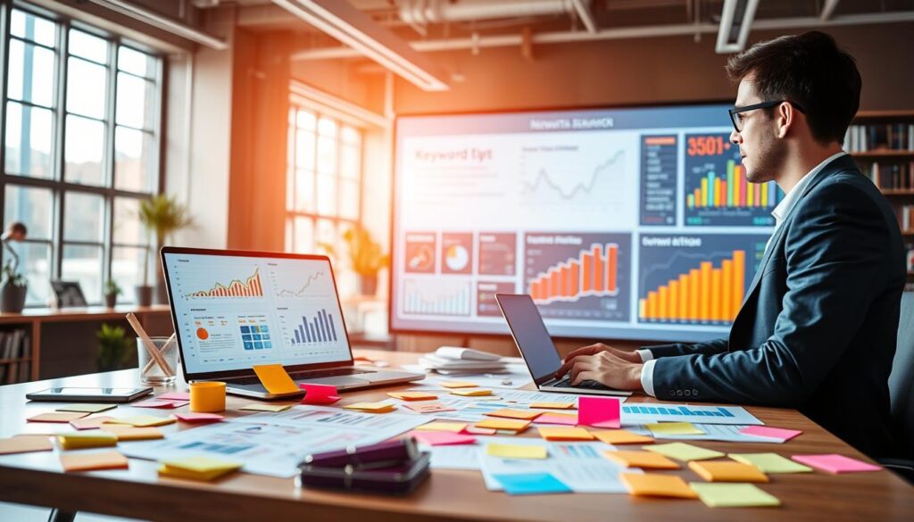 SEO Konkurrenzanalyse KI Keyword-Analyse