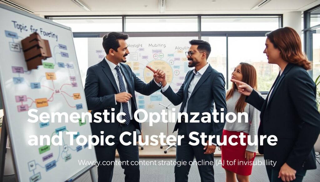 Semantische Optimierung und Themencluster Struktur