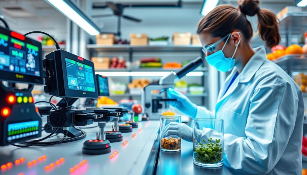 Sensortechnologie Lebensmittel zur Qualitätsüberwachung