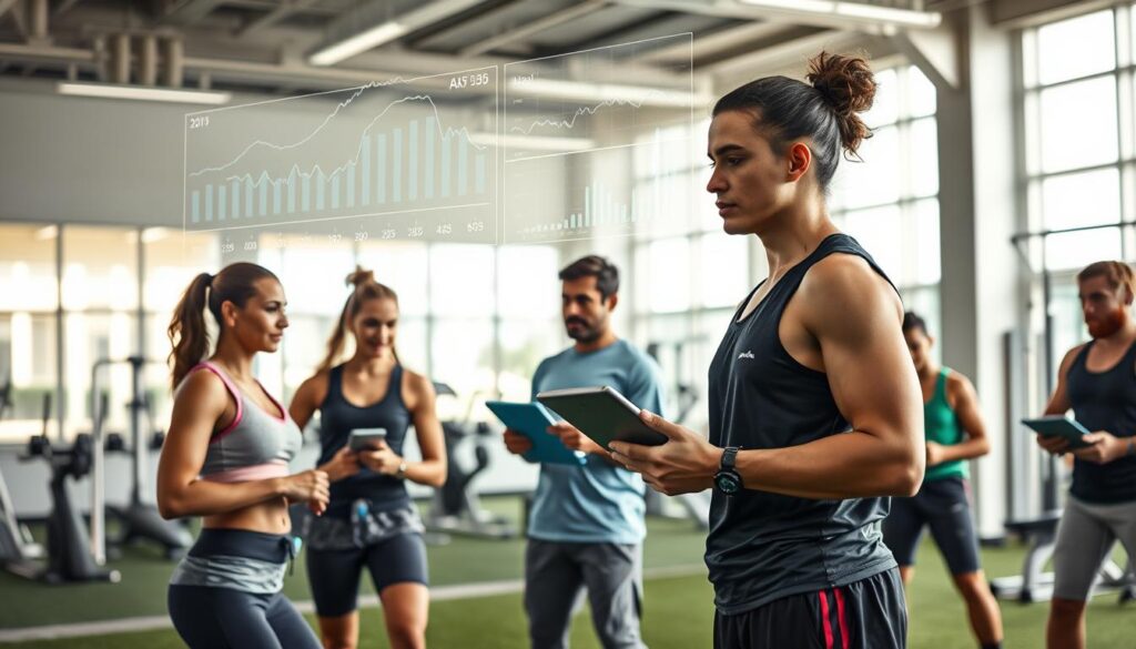 Sensortechnologie Training und GPS-Tracking Sportler im modernen Leistungssport
