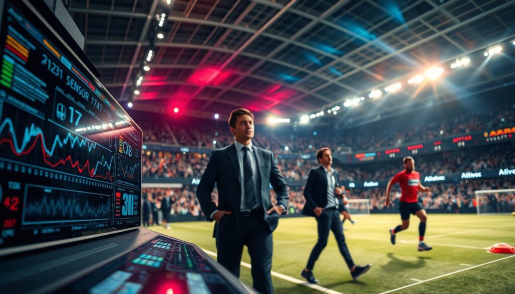 Sensortechnologie und Tracking-Systeme im Stadion