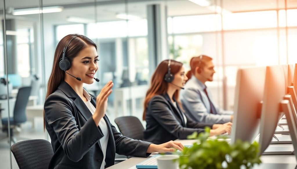 Servicemitarbeiter-Effizienz durch KI-Chatbots